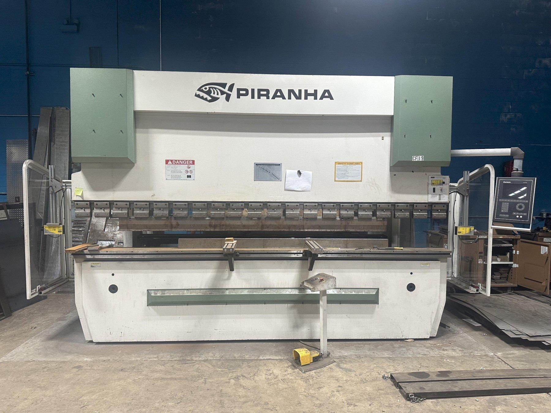2021 Piranha 180-13P Hydraulic Press Brake (#5455)