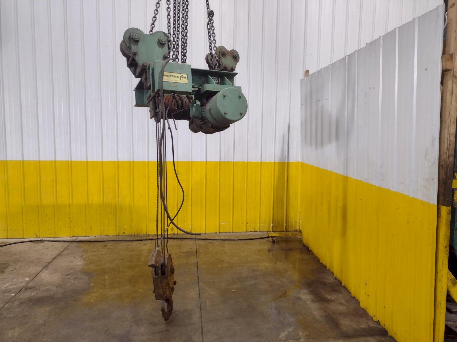 10,000 LBS (5 TON) PATTERSON POWERED CABLE HOIST: STOCK #22969