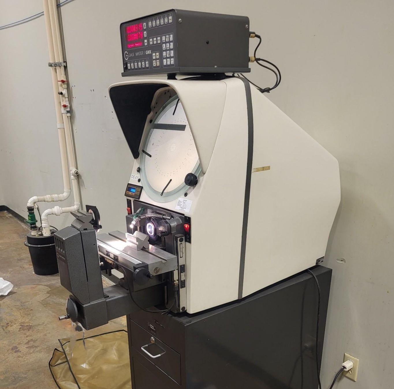 14" Gagemaster Model 29/GMX Bench Top Optical Comparator, S/N 146266690.