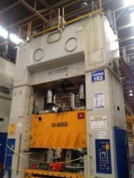 1000 Ton Clearing Straight Side Press