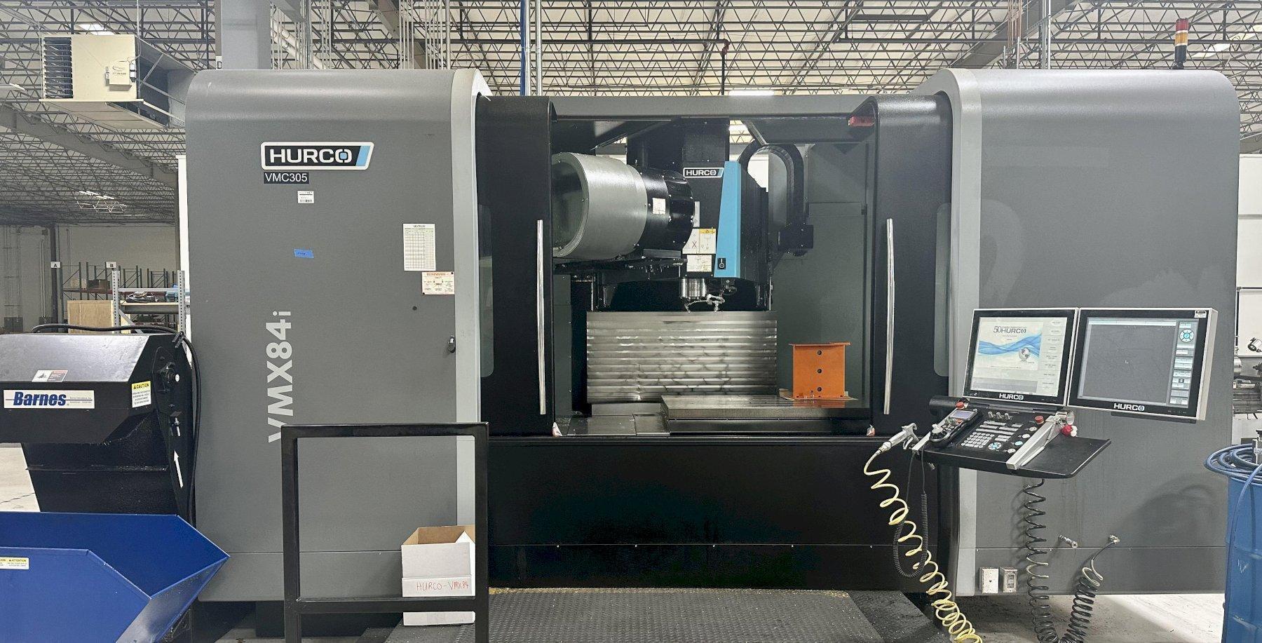 HURCO VMX84i 4-Axis CNC VERTICAL MACHINING CENTER