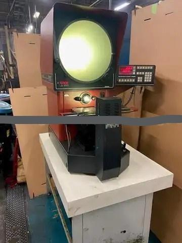 16" STARRETT Model HB400 Bench Top Optical Comparator, S/N 3746.