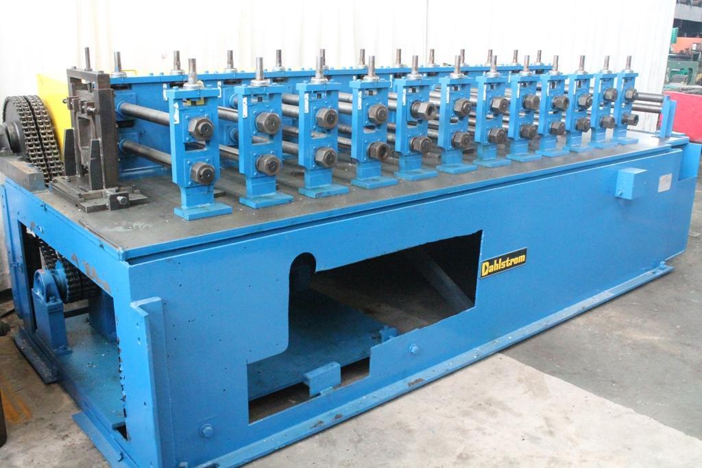 12 STAND X 2" X 24"W DAHLSTROM CHAIN DRIVE ROLLFORMER: STOCK #61088