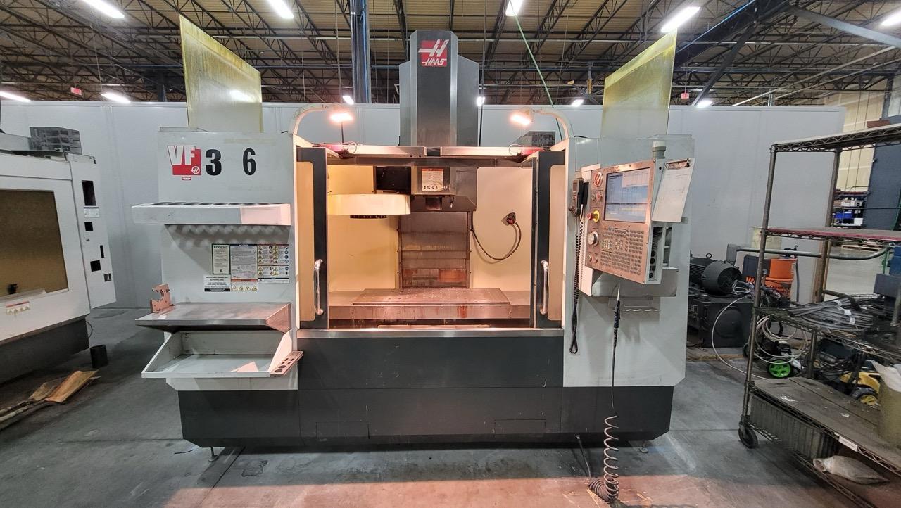 Haas VF-3 VMC, 2011 – Video Available