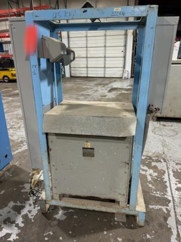 1 - PREOWNED WESTINGHOUSE 45 KVA TRANSFORMER, MODEL #: DT-3, S/N: T82E02215