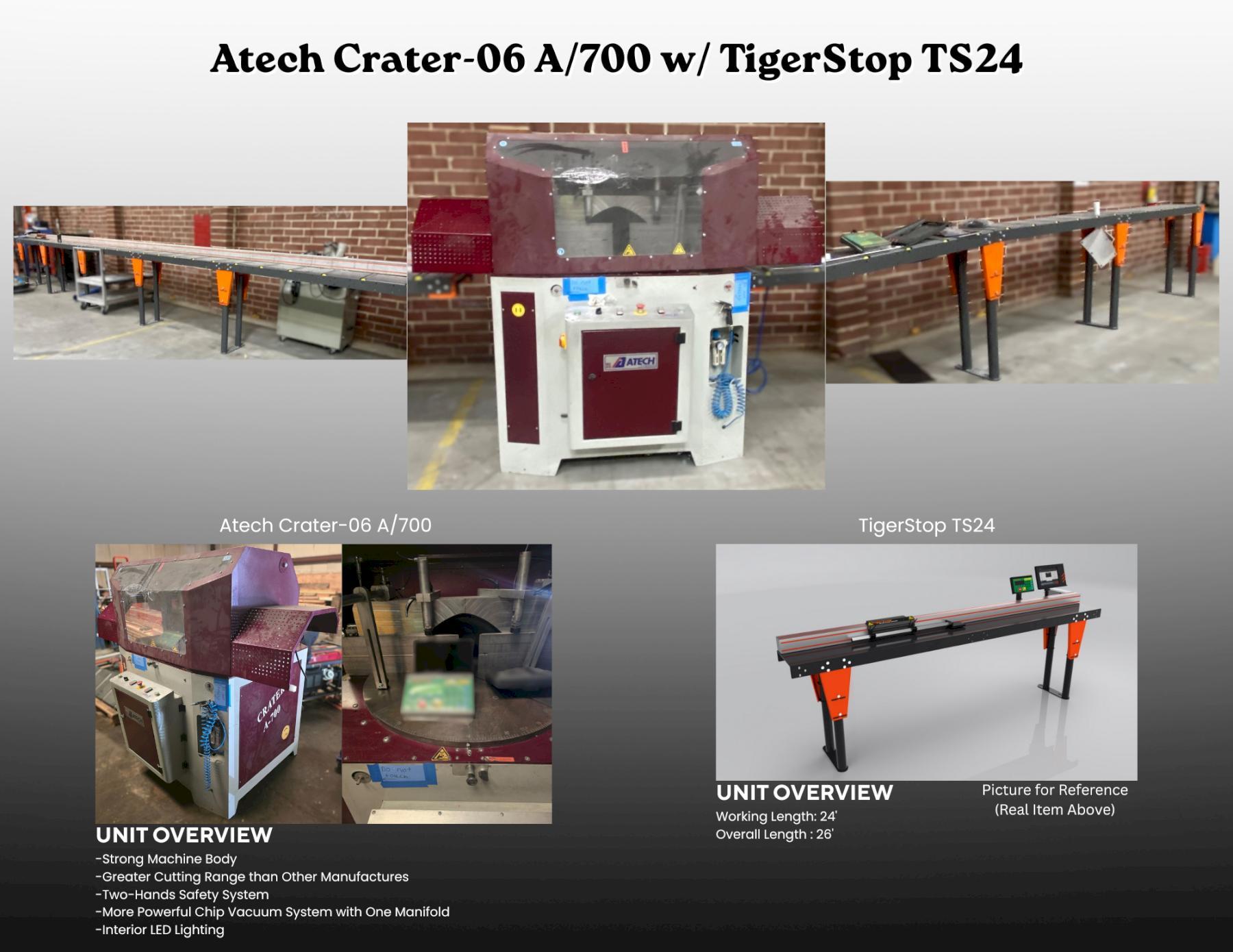 Atech Crater-06 A/700 w/ TigerStop TS24