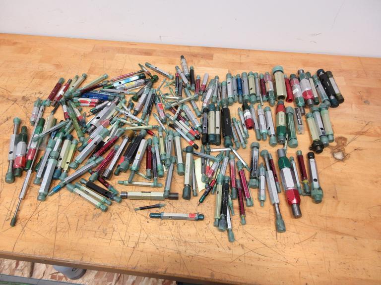 Threaded ID Go/No-Go Gauges, Standard SAE Sizes from 2/56 - 2-1/4", Various Brands- Auction Item