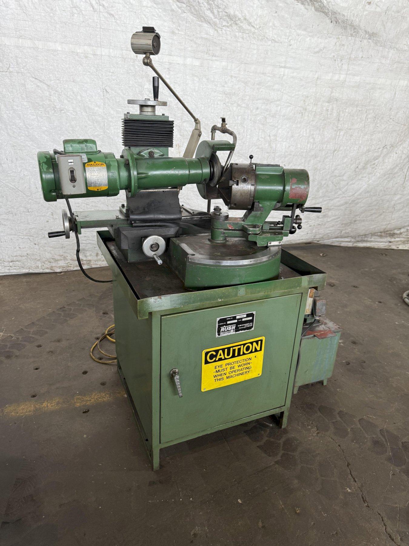 RUSH MACHINERY 250A TOOL AND DRILL GRINDER. STOCK # 0449725.