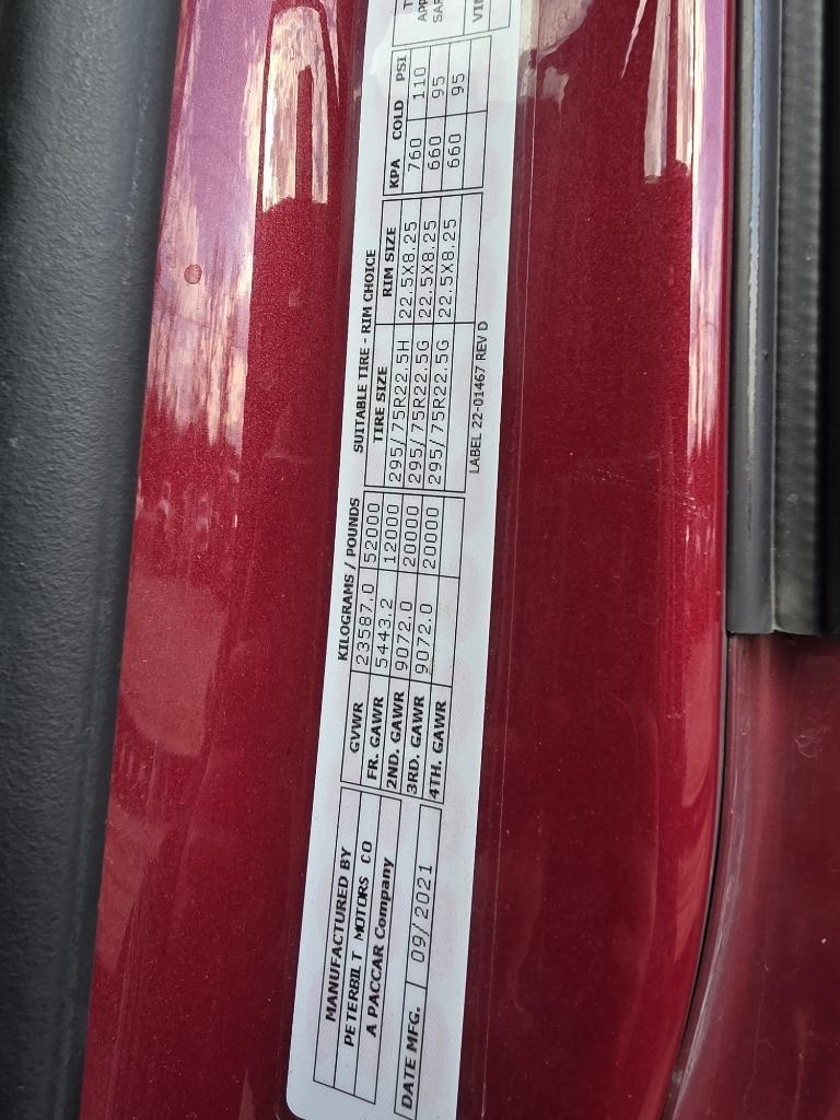 2022 Peterbilt 567 804180