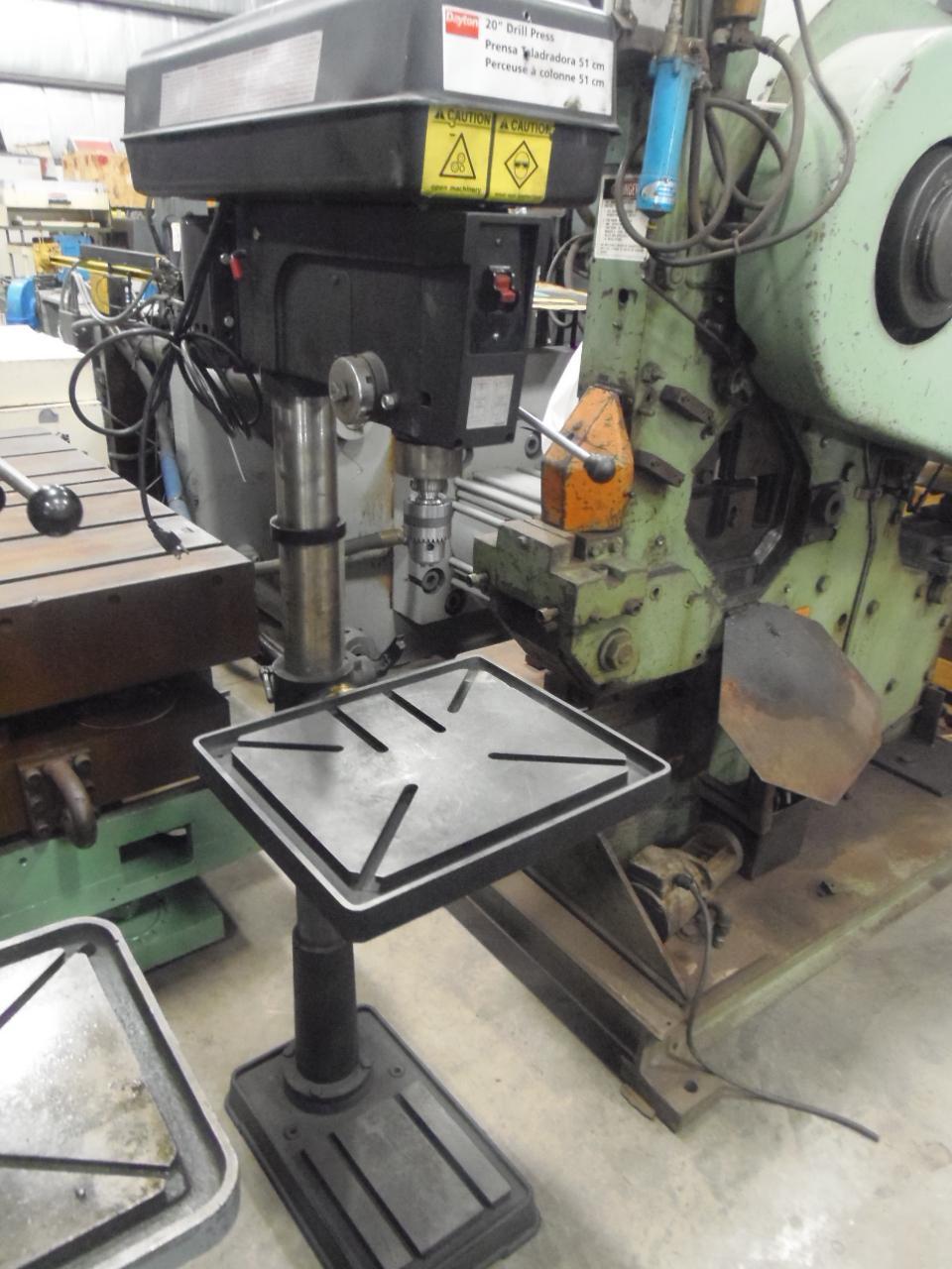 DAYTON 20" DRILL PRESS W/ PEDESTAL