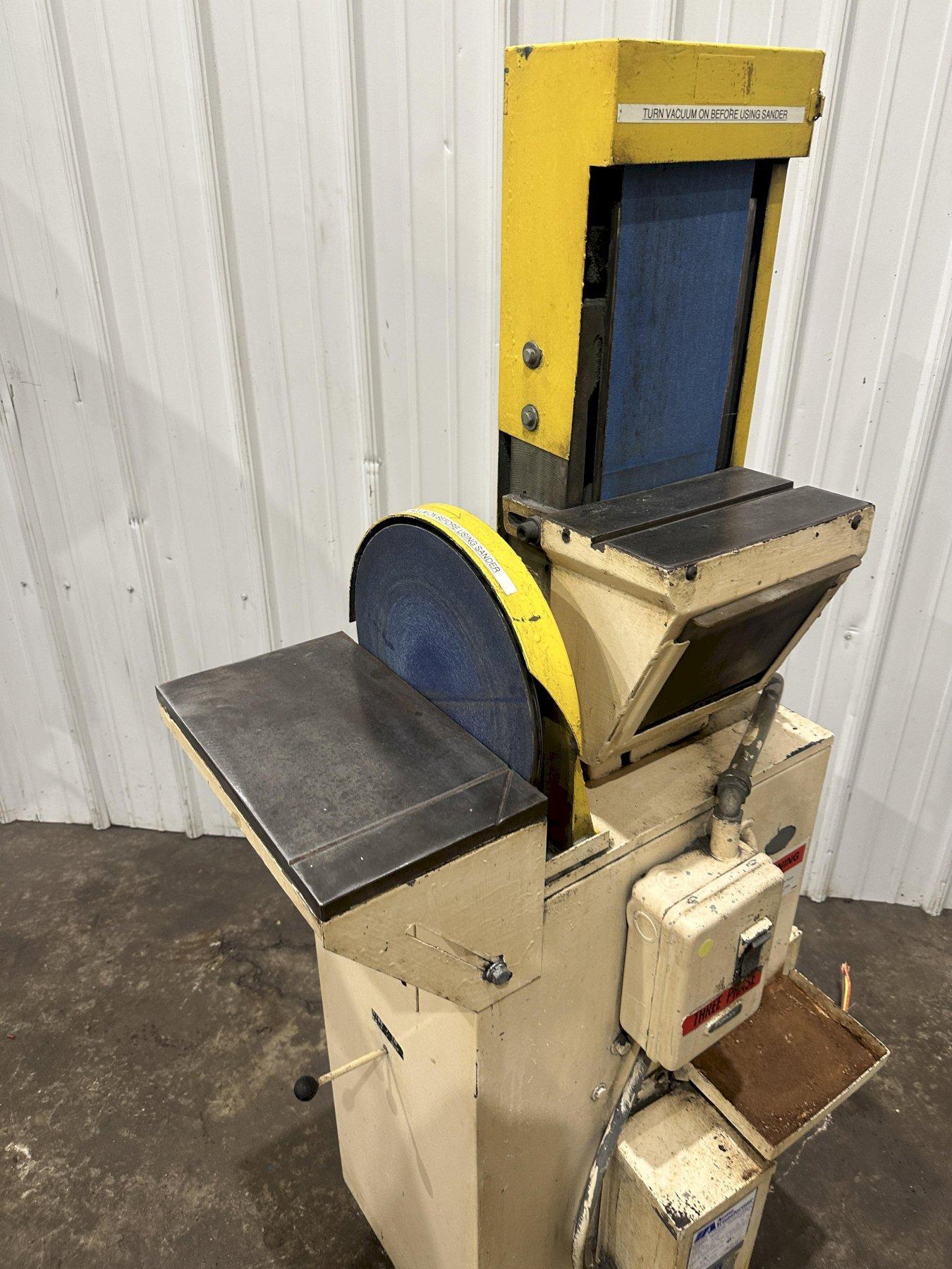 6" DELTA BELT GRINDER & 12" DISC GRINDER : STOCK #77529