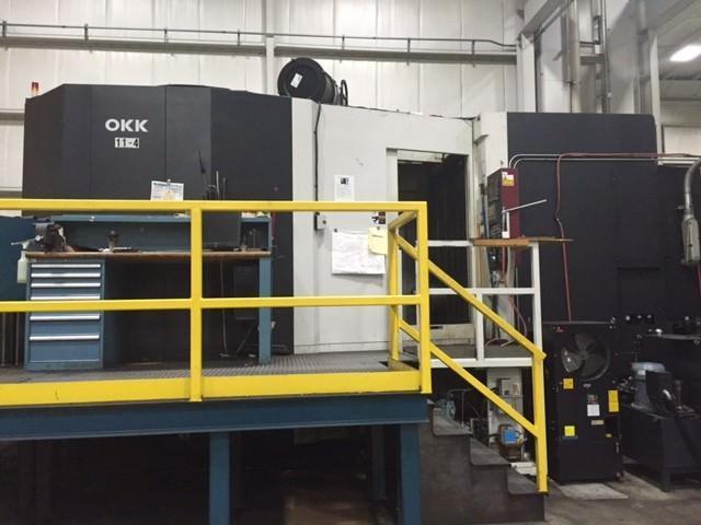 OKK HM 1250s CNC Horizontal Machining Center