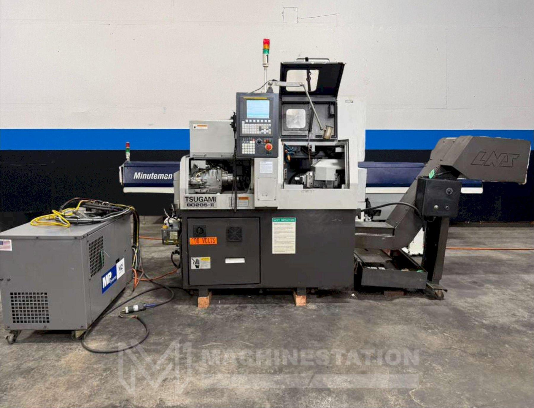 Tsugami B0205-II CNC Swiss Type Automatic Lathe