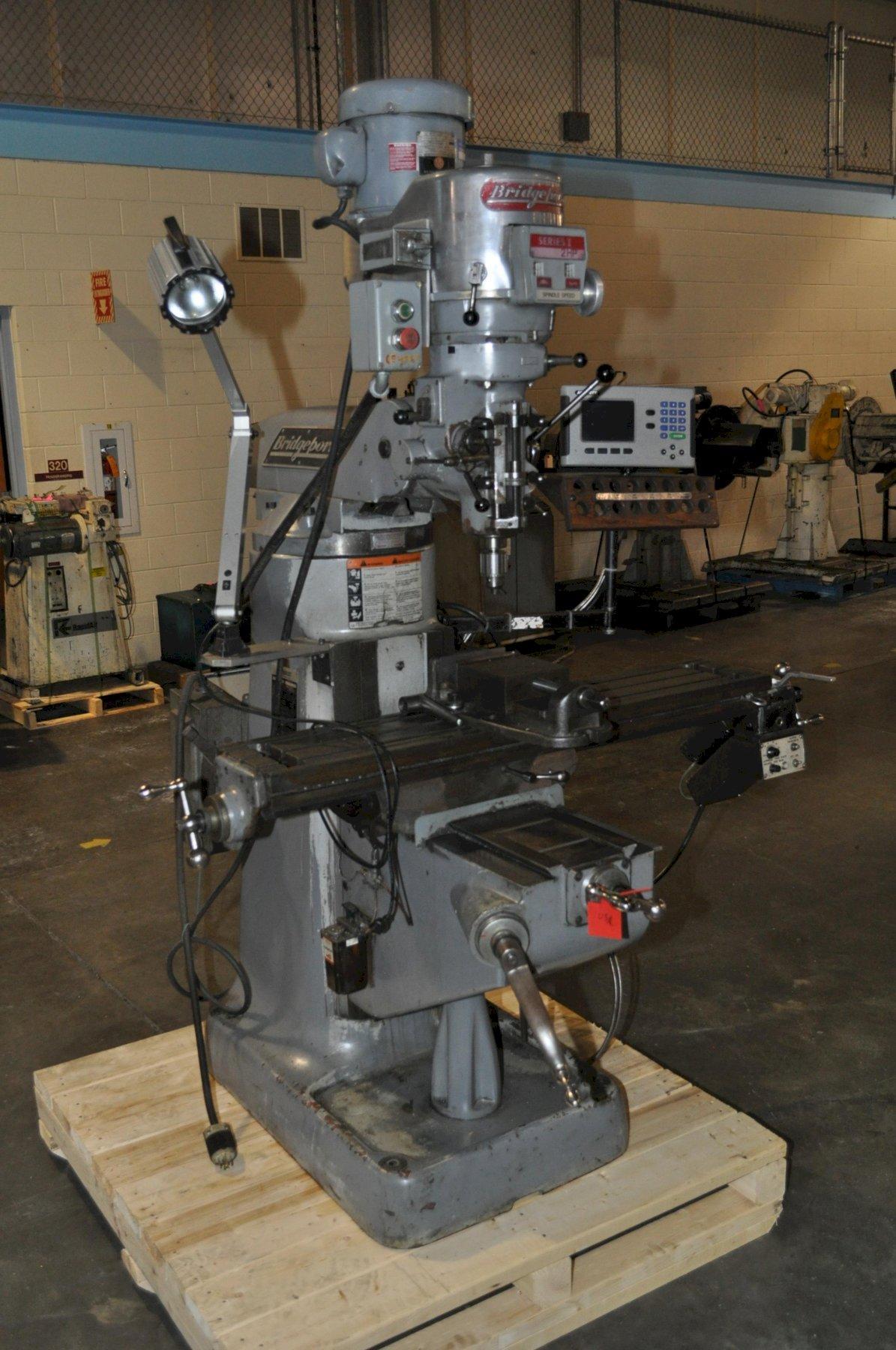 2 HP BRIDGEPORT VERTICAL MILL