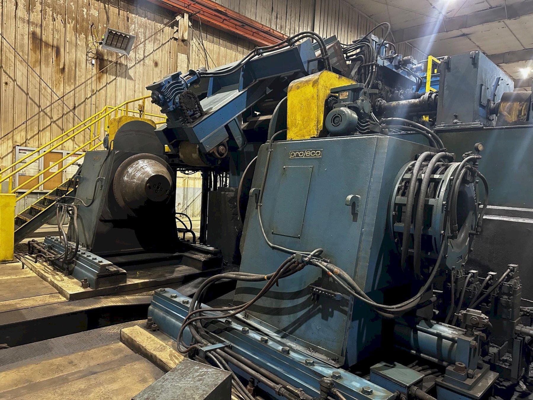 72” x ½” x 60,000# Pro Eco Push Pull Pickle Line