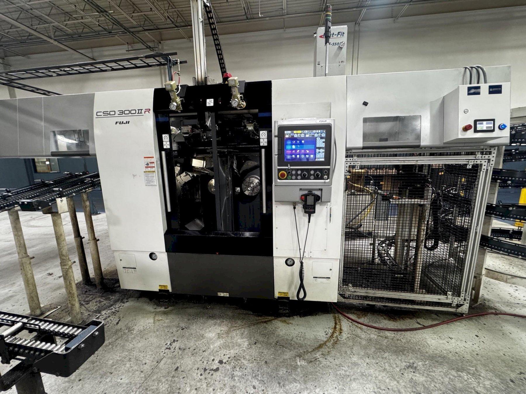 2023 Fuji CSD300II R Used CNC Front Facing Twin Spindle Lathe with Gantry System For Sale
