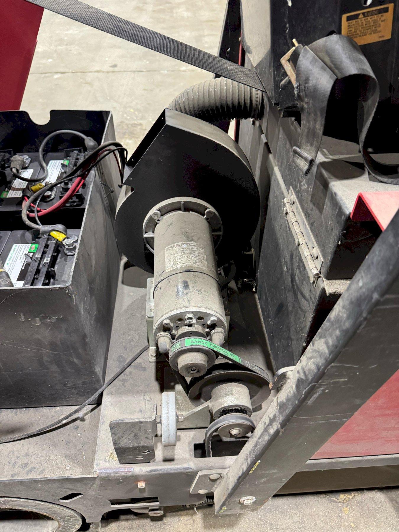 1 - PREOWNED 2010 FACTORY CAT RIDER SWEEPER, MODEL #: TR