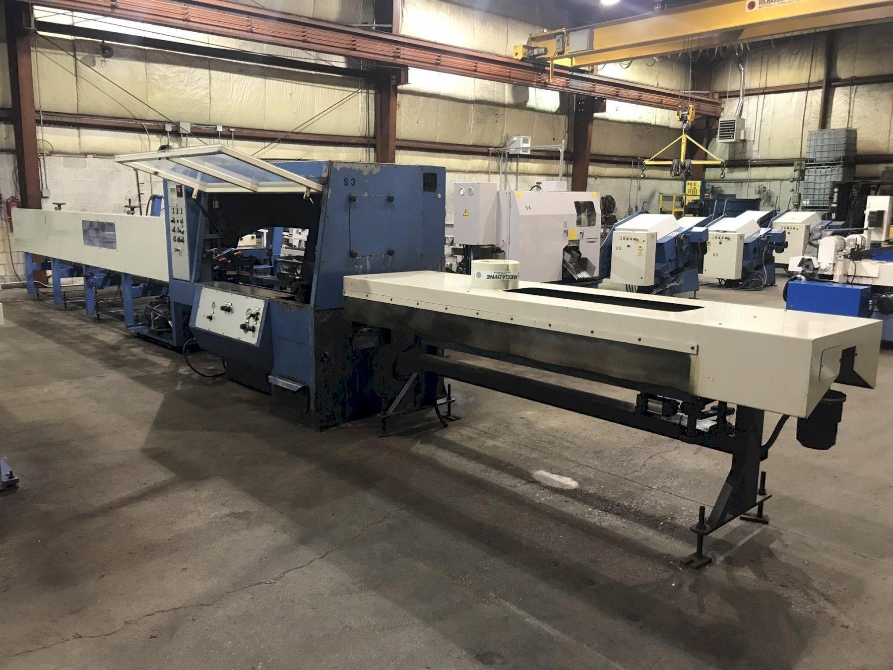 SIMEC MODEL CICLOMEC 122 CNC AUTOMATIC COLD SAW WITH 20' LOADING RACK