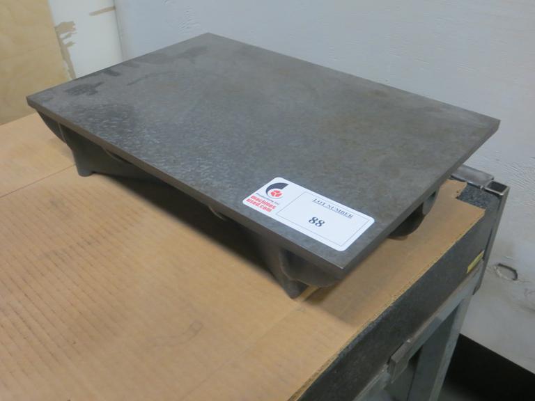 Cast Iron Surface Plate 18"x12" - Auction Item