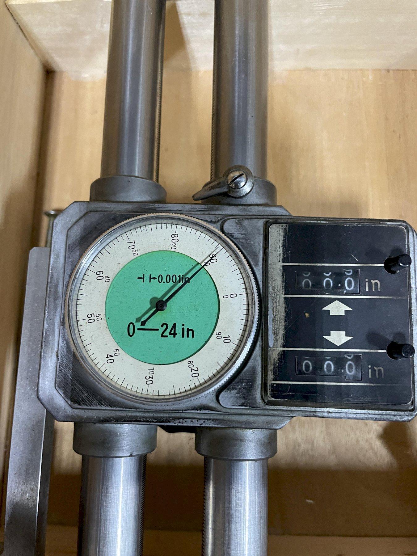 24" AEROSPACE HEIGHT GAGE, Range 0-24"