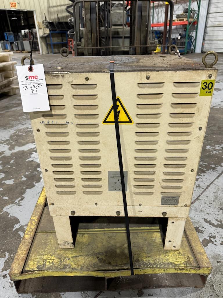 1 - PREOWNED GOMI ELECTRIC 30 KVA TRANSFORMER, MODEL #: 2564-254