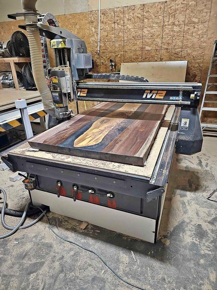4′ x 8′ Laguna SmartShop M2 CNC Router, 2021 – Masso G3 Control, New Vacuum Pump, Tooling