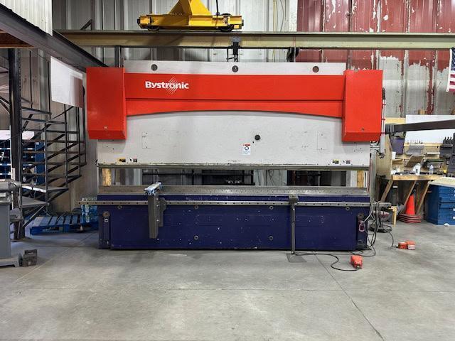 220 Ton x 13′ Bystronic PR 200 CNC Hydraulic Press Brake, 2005