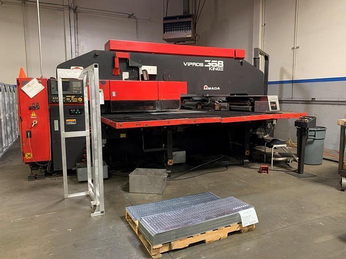 33 TON AMADA VIPROS 368 KING II CNC TURRET PUNCH