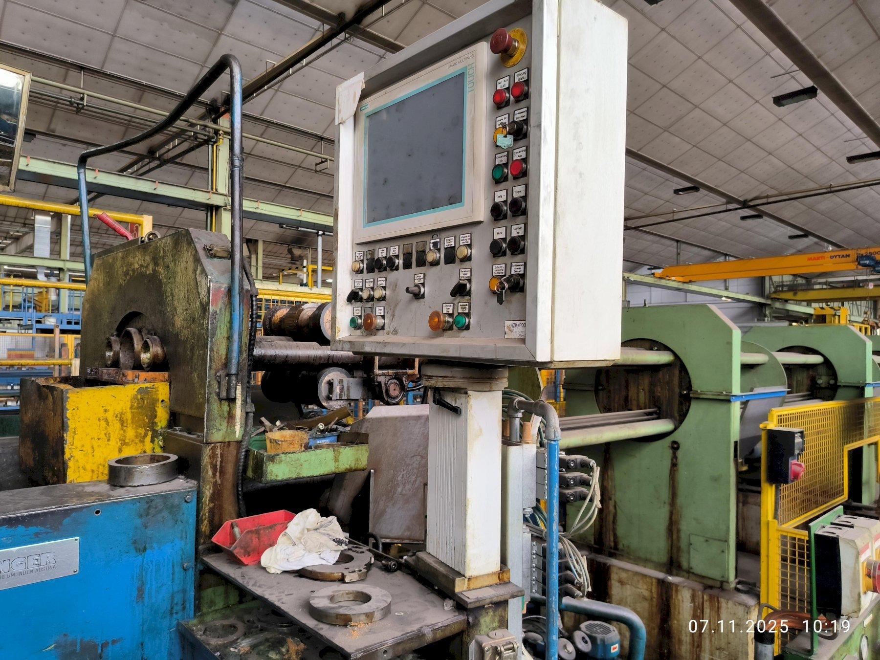 25 TON HAGINGER 3-DIE TUBE DRAW BENCH