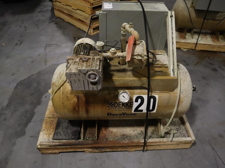 Dekker Vacuum Technologies RML010T1-01-AS Vacuum Pump- Auction Item