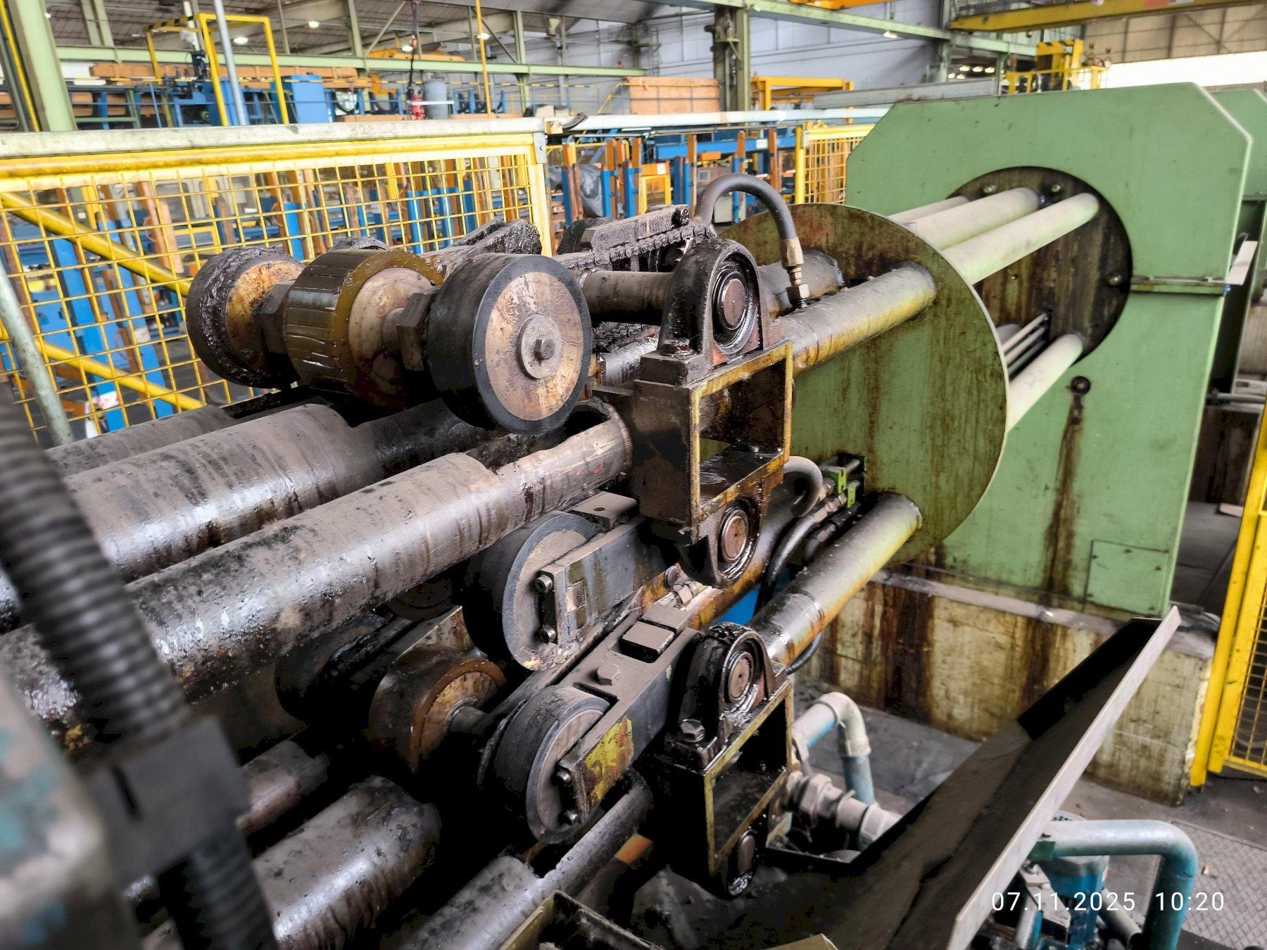 25 TON HAGINGER 3-DIE TUBE DRAW BENCH