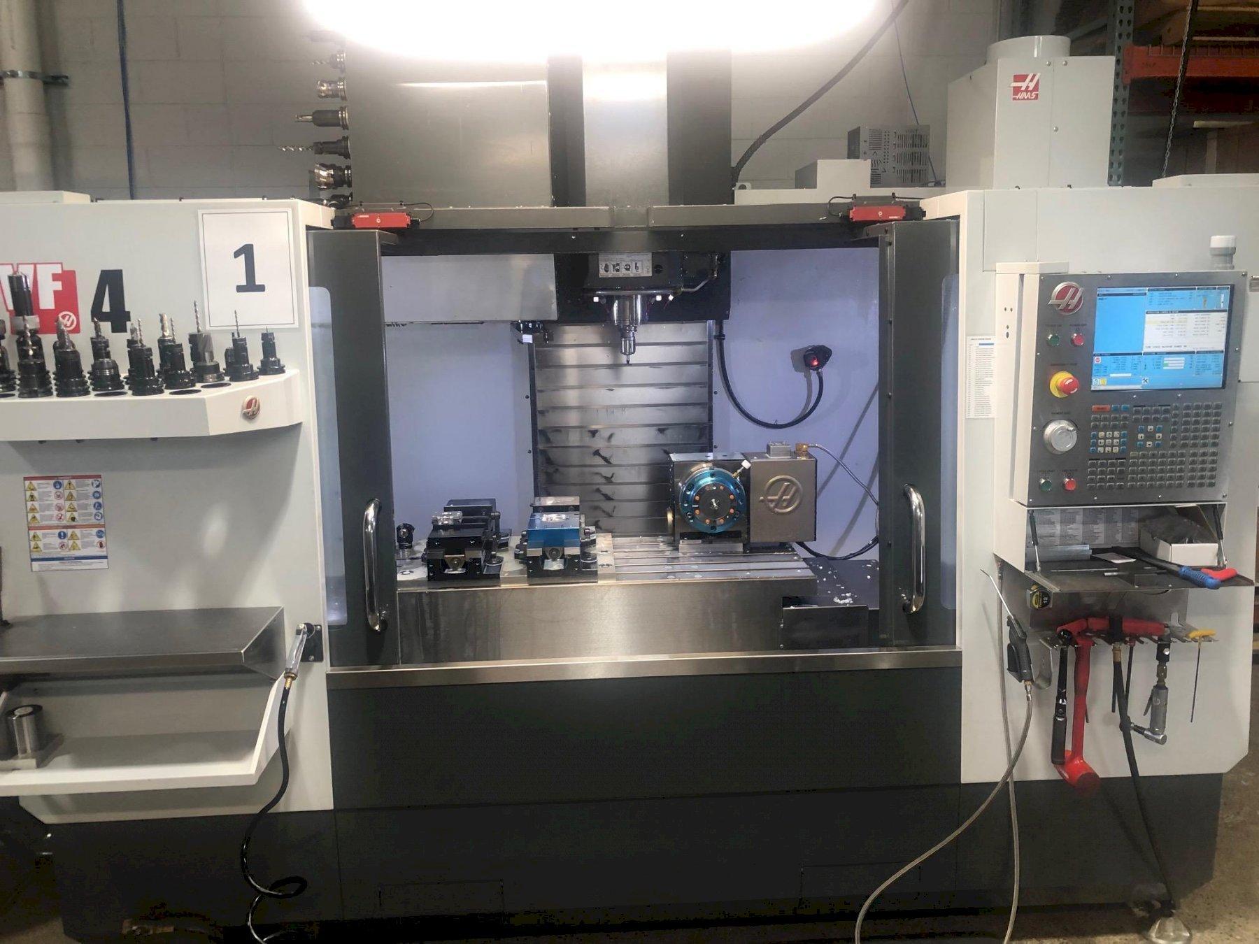 Haas VF-4 w/4th Axis Vertical Machining Center