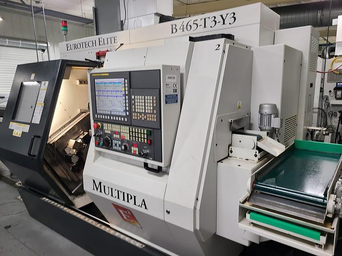 2020 Eurotech B465 T3-Y3 Multipla CNC Lathe (#5688)