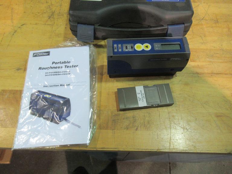 Fowler 54-410-400 Portable Roughness Tester- Auction Item