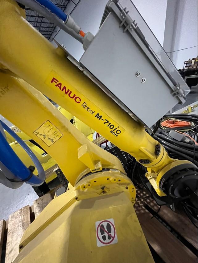 Fanuc M‑710iC/50H Palletizing Robot, 2021 – 5‑Axis, 50 Kg Payload, R‑30iB Plus Controller