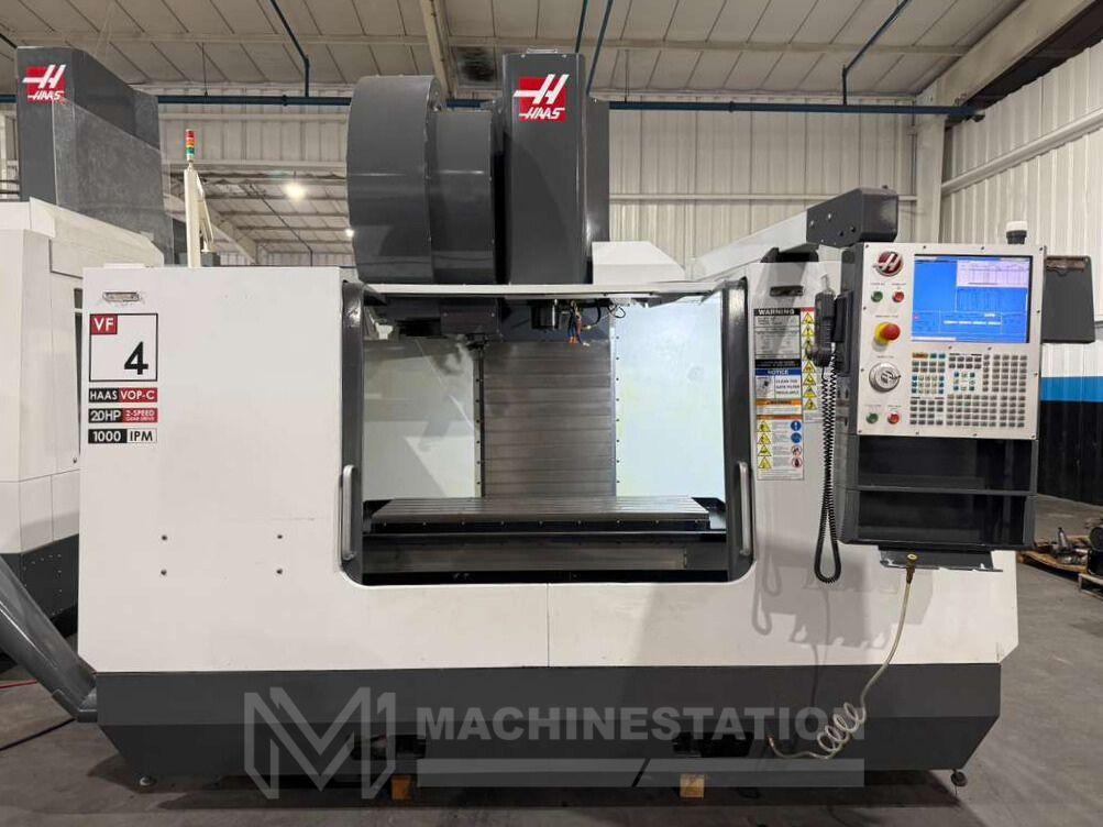 Haas VF-4B CNC Vertical Machining Center – 4th & 5th Axis Ready Mill