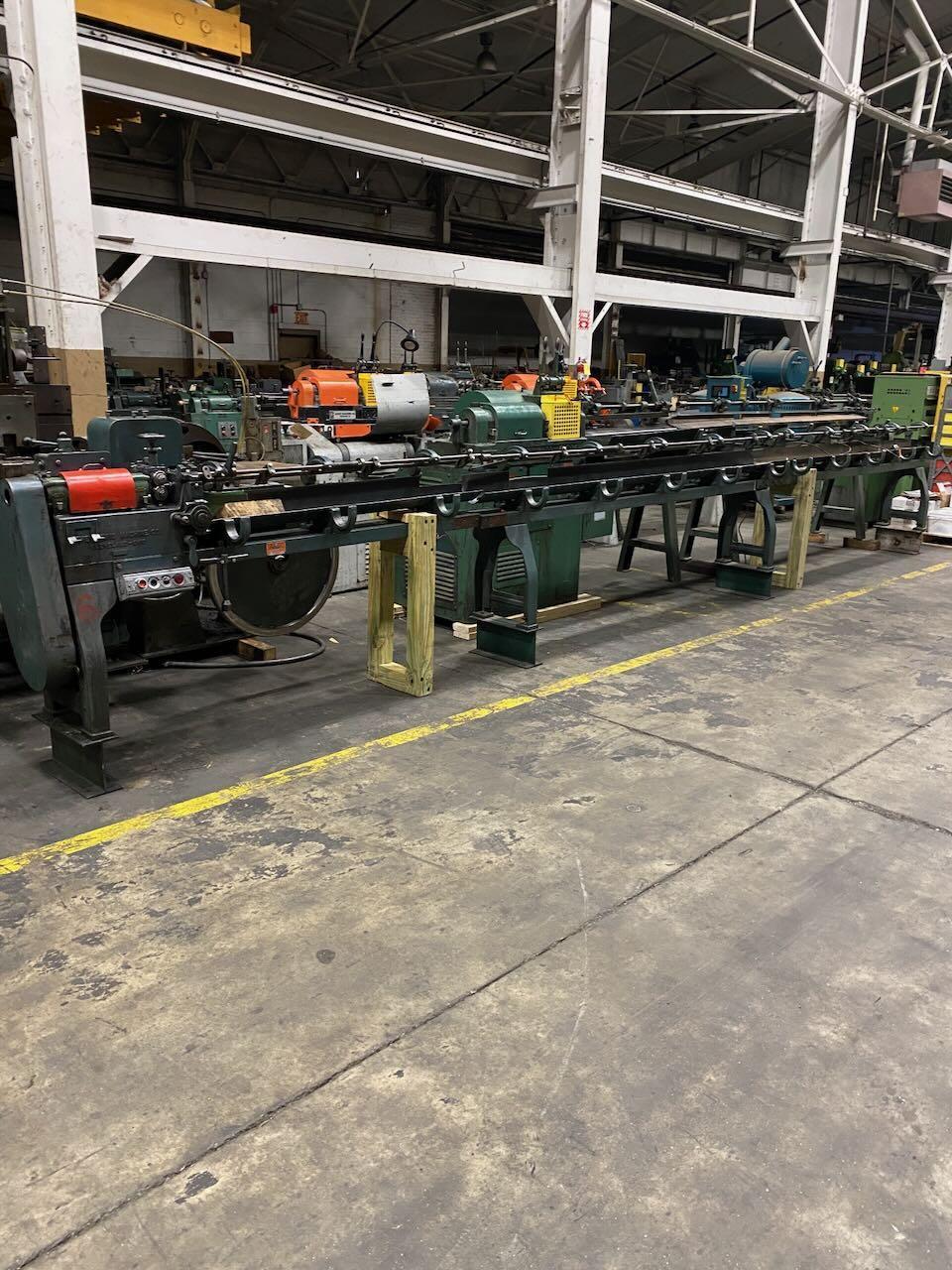 1/8" Lewis Model 1CG Wire Straighten and Cutoff Machine