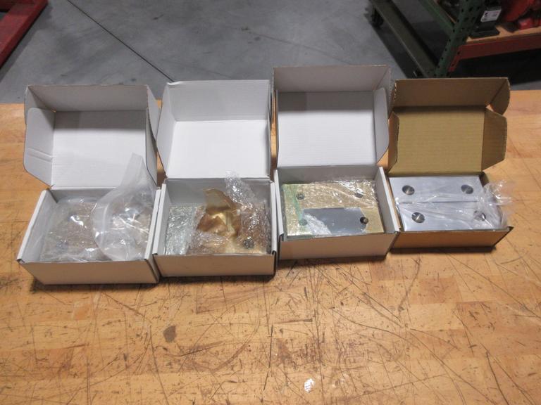 Haas 6" Steel and Aluminum Soft Jaws (4 Sets), Steel 1.5 & 2" Thick, Aluminum 1.5 & 2", **New In Boxes**- Auction Item