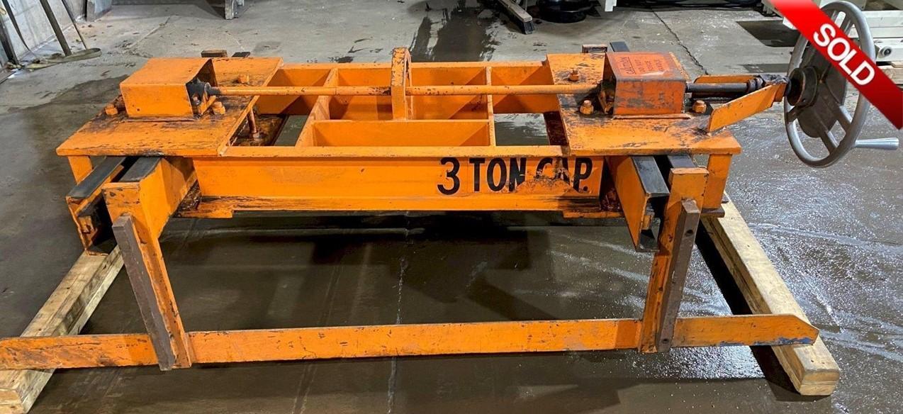 6,000 LBS BUSHMAN SHEET LIFTER STOCK #2843
