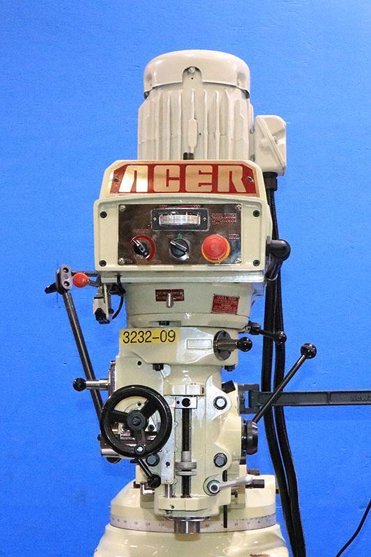 ACER VERTICAL MILLING MACHINE, MODEL: E-MILL 3VK