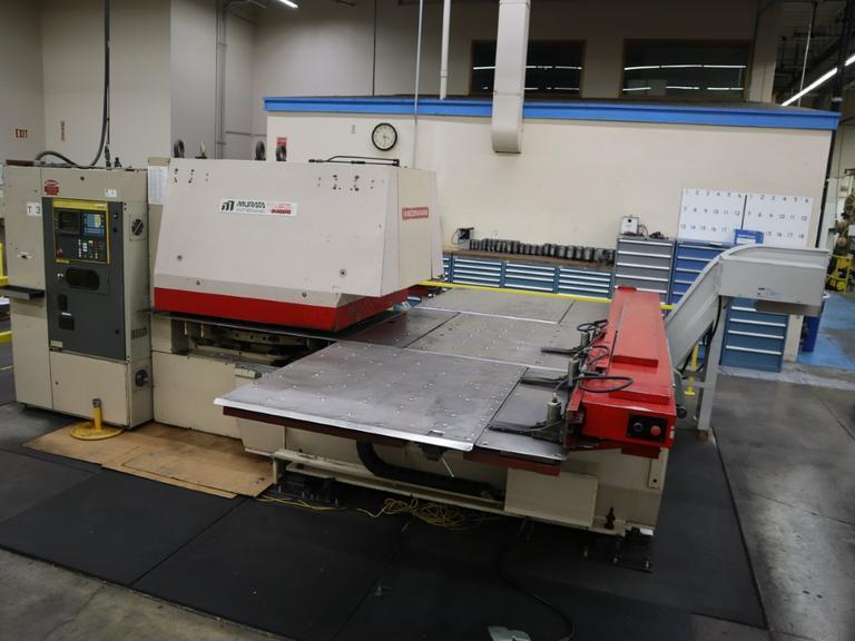 Murata Wiedemann Centrum 3000 CNC Turret Punch Press, 33 Ton, Fanuc  OP Control, 54 Station Turret, (2)AI Stations- Auction Item