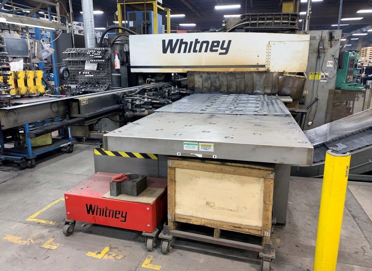 Whitney 3400XP 40 Ton CNC Punch/Plasma Plate Fabricator, New 2013