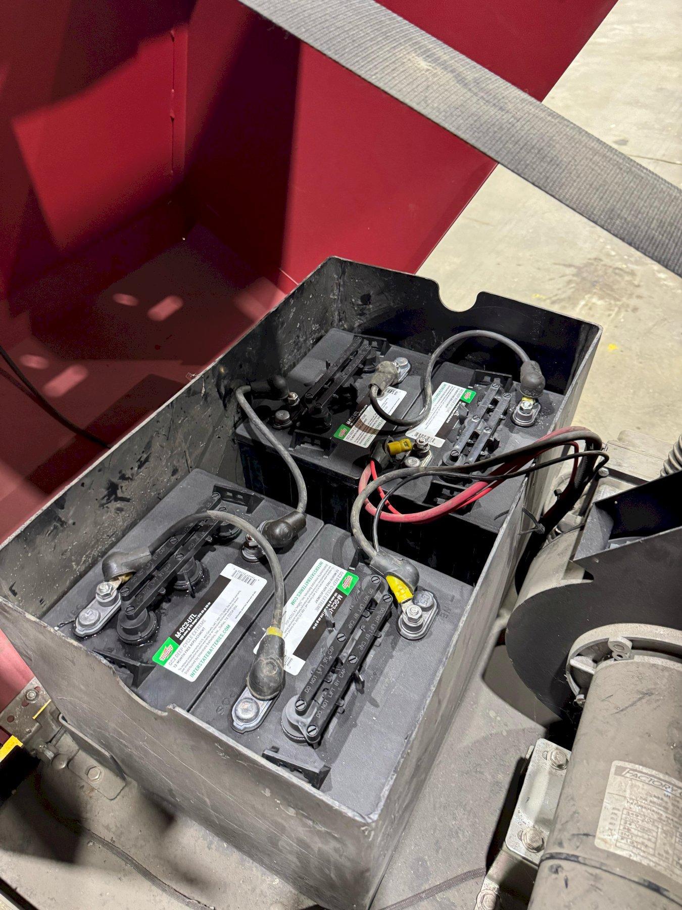 1 - PREOWNED 2010 FACTORY CAT RIDER SWEEPER, MODEL #: TR