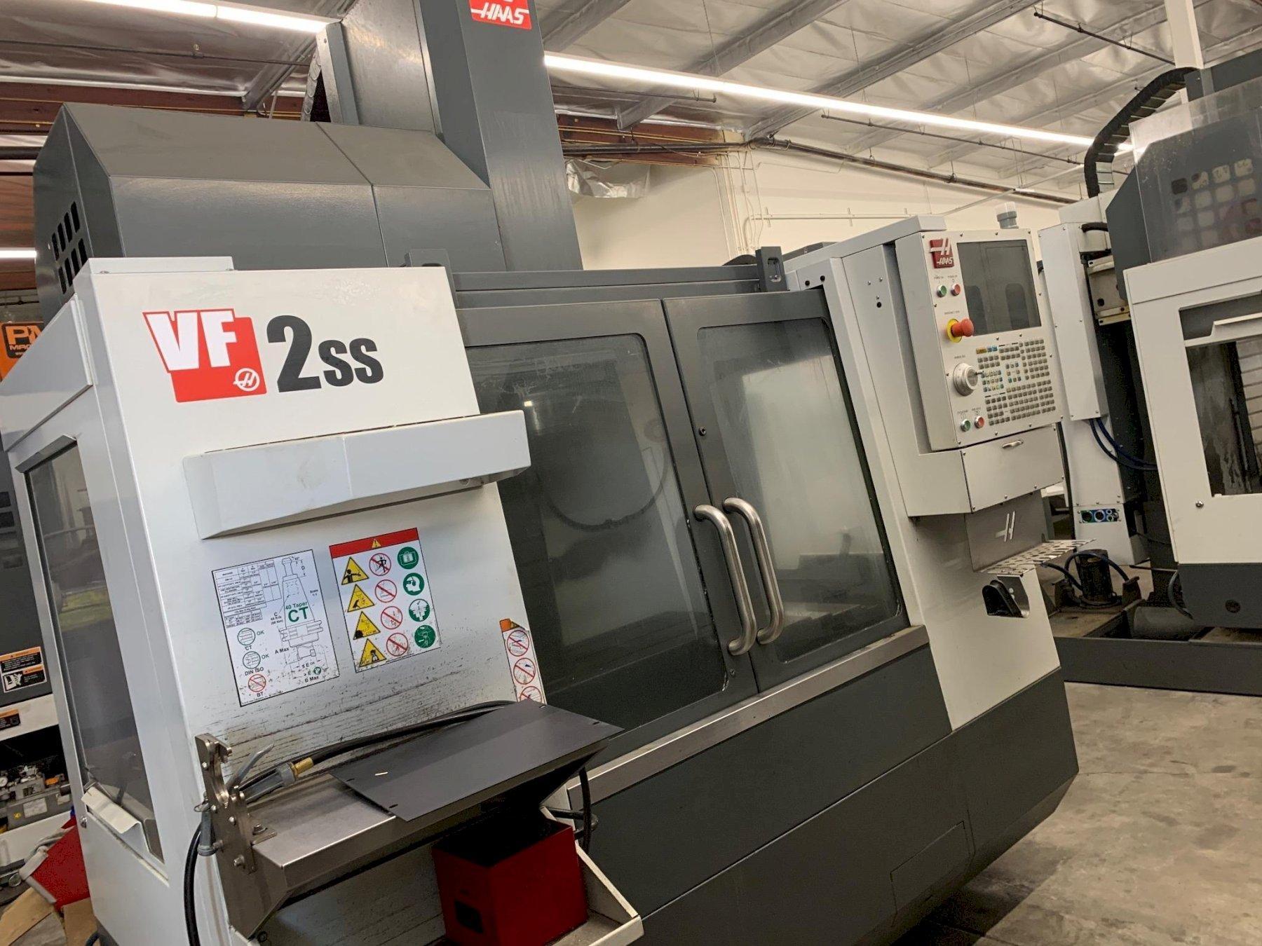 2019 HAAS VF 2SS with Probing and 5th Axis Ready! Vertical Machining Centers Stock #: 81088902