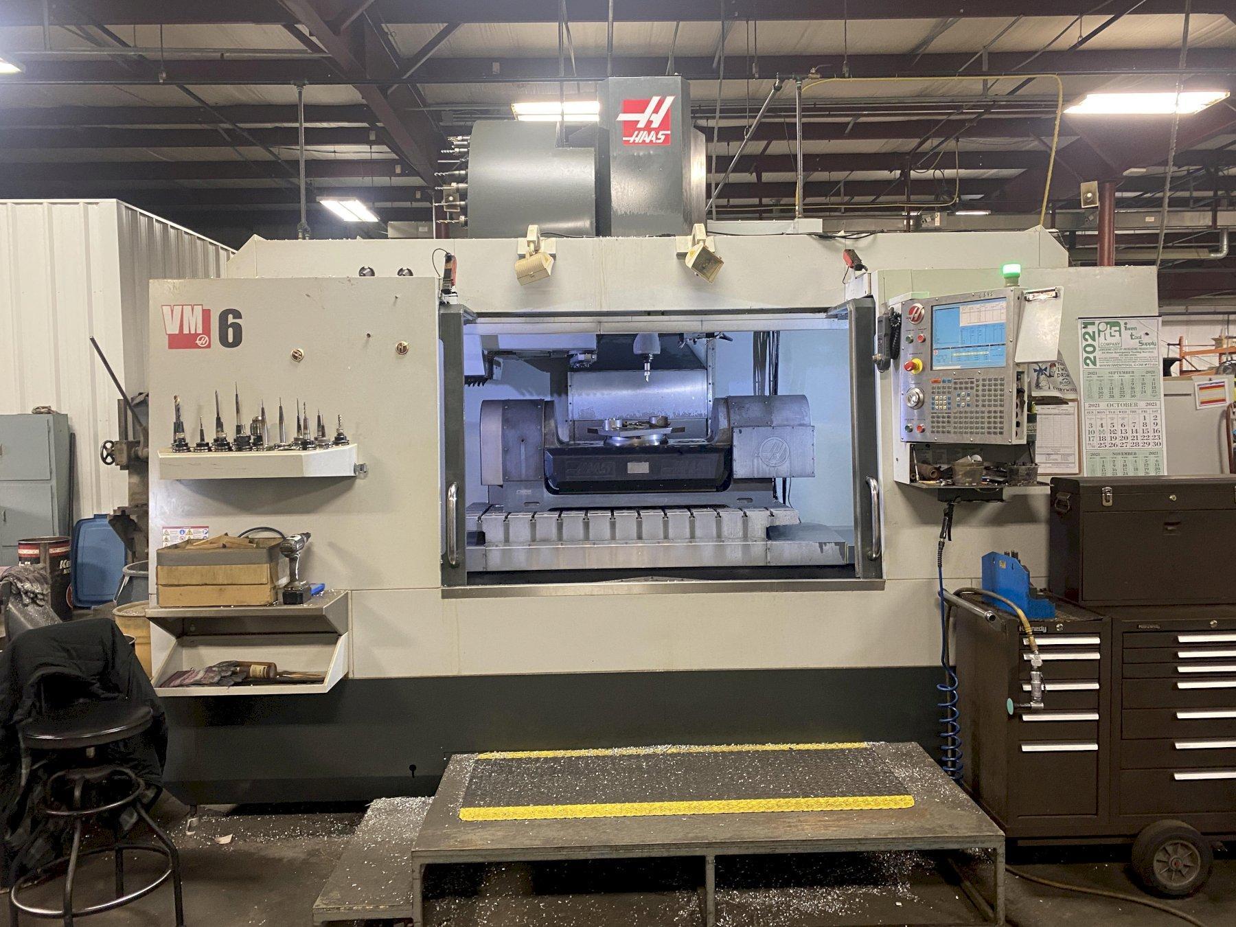 Used Haas VM-6 with TR 310 5-Axis Trunion Table For Sale
