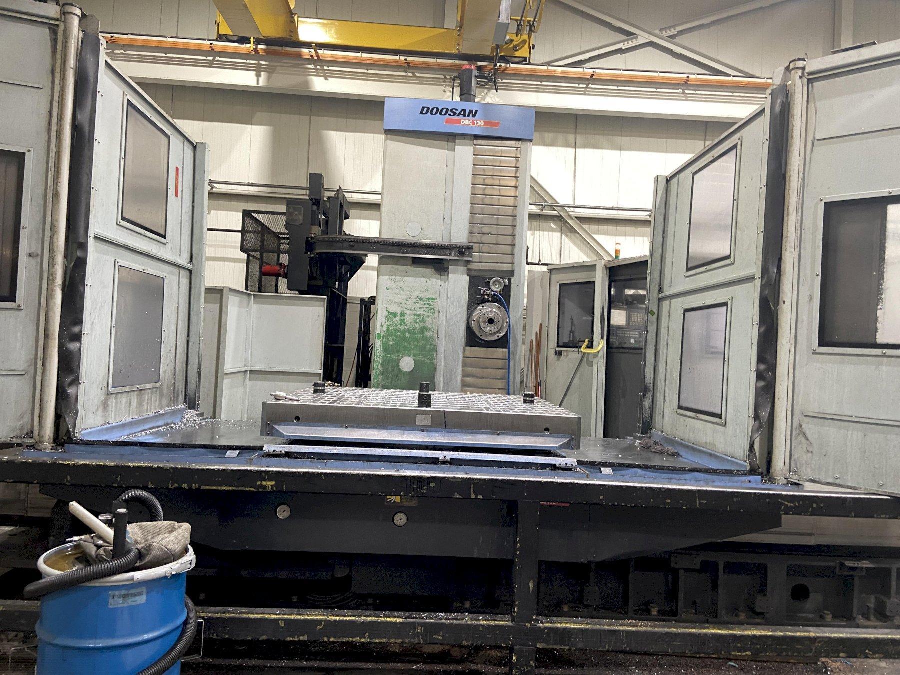 Used Doosan DBC-130 CNC Horizontal Boring Mill