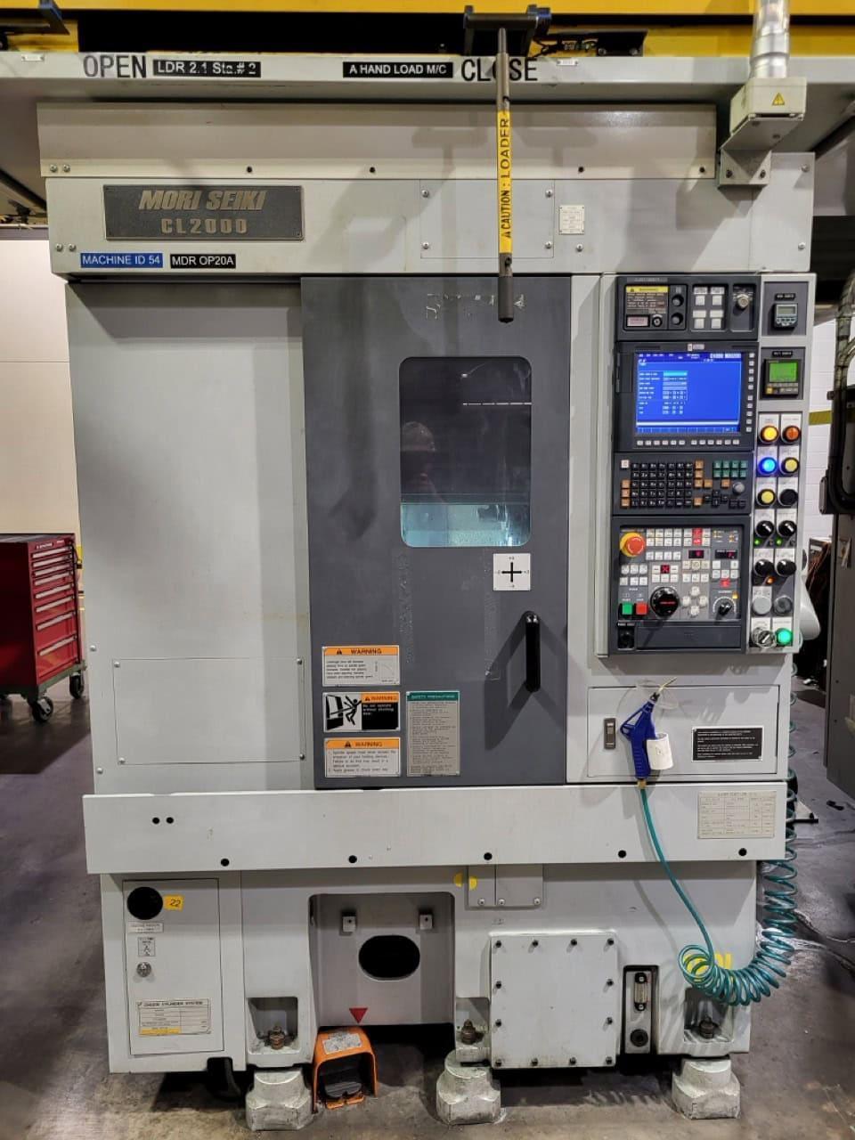 Mori Seiki CL-2000 CNC Horizontal Lathe, 2013