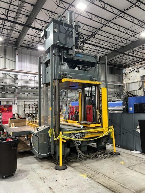 100 TON REIS MODEL #TUS 160 HYDRAULIC MOLD SPOTTING AND TRYOUT PRESS: STOCK 24186