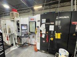 2022 Okuma MB-4000H CNC Horizontal Machining Center with 6-Station Pallet Pool For Sale