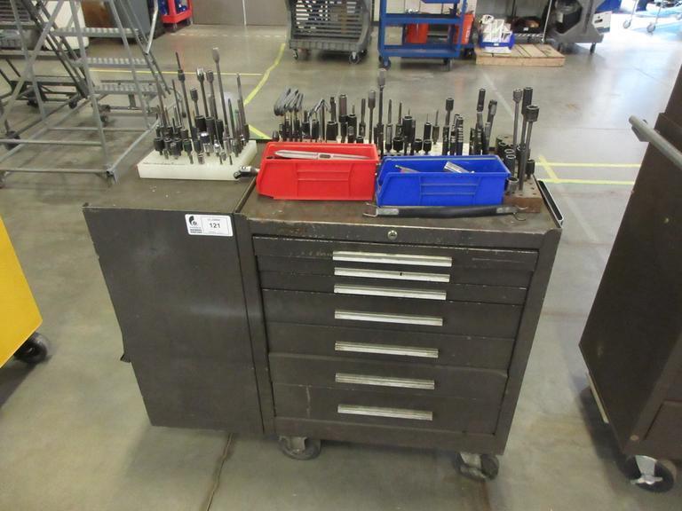 Kennedy 9-Drawer Rolling Tool Chest with Contents- Auction Item